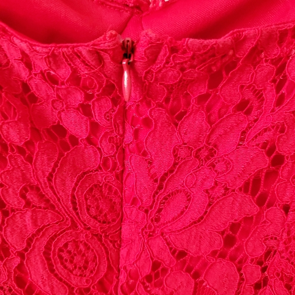 Red wine dress, size small, for partys, new/unused - Picture 5 of 5